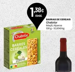 Intermarché Barras de cereais chabrior promoção