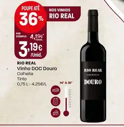 Intermarché RIO REAL Vinho DOC Douro promoção