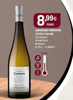 Intermarché ANSELMO MENDES Vinho Verde promoção