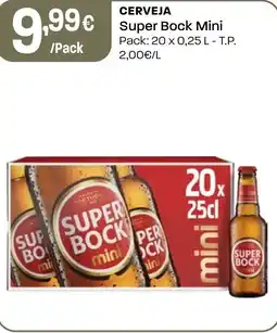 Intermarché CERVEJA Super Bock Mini promoção