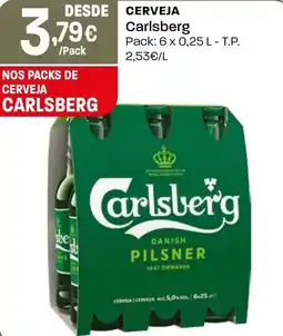 Intermarché CERVEJA Carlsberg promoção