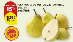 Pingo Doce Pera rocha do oeste d.o.p. nacional promoção