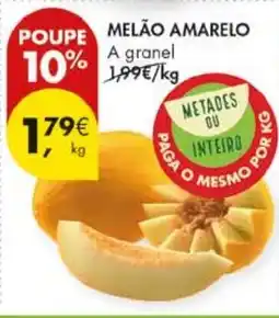 Pingo Doce Melão amarelo a granel promoção