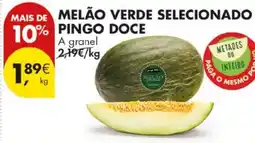 Pingo Doce Melão verde selecionado pingo doce promoção
