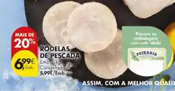 Pingo Doce Rodelas de pescada promoção
