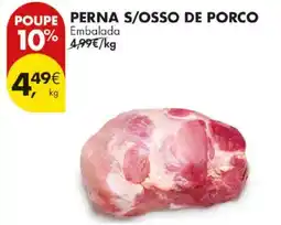 Pingo Doce Perna s/osso de porco promoção