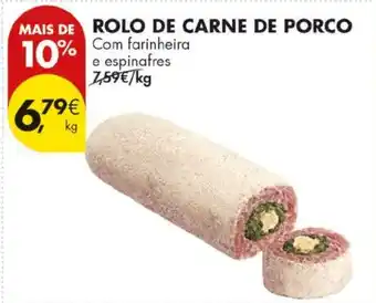 Pingo Doce Rolo de carne de porco promoção