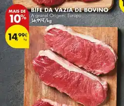 Pingo Doce Bife da vazia de bovino promoção