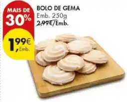 Pingo Doce Bolo de gema promoção
