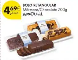 Pingo Doce Bolo retangular promoção