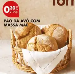 Pingo Doce Pão da avó com massa mãe promoção