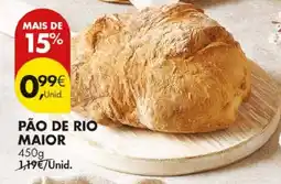 Pingo Doce Pão de rio maior promoção