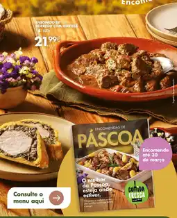 Pingo Doce Ensopado de borrego com hortela promoção