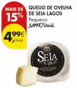 Pingo Doce Queijo de ovelha de seia lagos promoção
