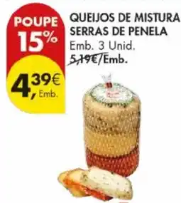 Pingo Doce Queijos de mistura serras de penela promoção