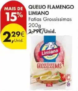 Pingo Doce Queijo flamengo limiano fatias grossissimas promoção