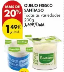 Pingo Doce Queijo fresco santiago promoção