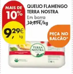 Pingo Doce Queijo flamengo terra nostra promoção