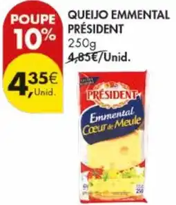 Pingo Doce Queijo emmental président promoção