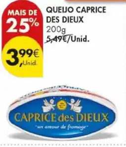 Pingo Doce Queijo caprice des dieux promoção