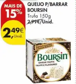 Pingo Doce Queijo p/barrar boursin promoção