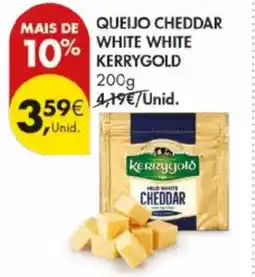 Pingo Doce Queijo cheddar white white kerrygold promoção