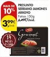 Pingo Doce Presunto serrano jamones arroyo promoção