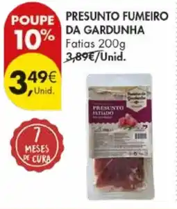 Pingo Doce Presunto fumeiro da gardunha promoção