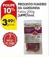 Pingo Doce Presunto fumeiro da gardunha promoção