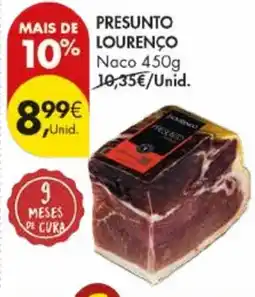 Pingo Doce Presunto lourenço promoção