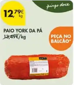 Pingo Doce Paio york da pá promoção