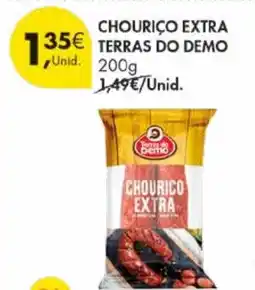 Pingo Doce Chouriço extra terras do demo promoção