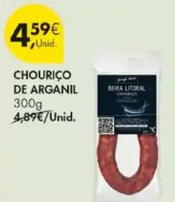 Pingo Doce Chouriço de arganil promoção