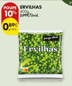 Pingo Doce Ervilhas promoção