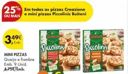 Pingo Doce Mini pizzas promoção