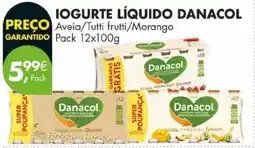Pingo Doce Iogurte líquido danacol promoção