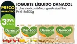 Pingo Doce Iogurte líquido danacol promoção