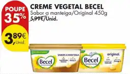 Pingo Doce Creme vegetal becel promoção