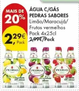 Pingo Doce Água c/gás pedras sabores promoção