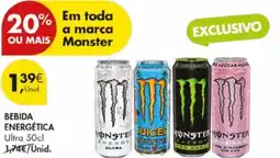 Pingo Doce Bebida energética ultra promoção