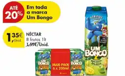 Pingo Doce Nectar um bongo promoção