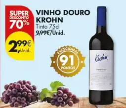Pingo Doce Vinho douro krohn tinto promoção