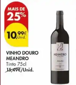 Pingo Doce Vinho douro meandro tinto promoção