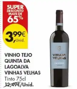 Pingo Doce Vinho tejo quinta da lagoalva vinhas velhas promoção