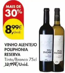 Pingo Doce Vinho alentejo poliphonia reserva promoção