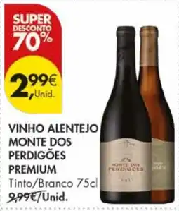 Pingo Doce Vinho alentejo monte dos perdigões premium promoção