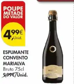 Pingo Doce Espumante convento marialva bruto promoção