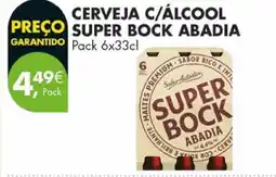 Pingo Doce Cerveja c/álcool super bock promoção