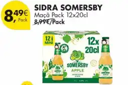 Pingo Doce Sidra somersby promoção