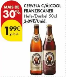 Pingo Doce Cerveja c/álcool franziscaner hefe/dunkel promoção